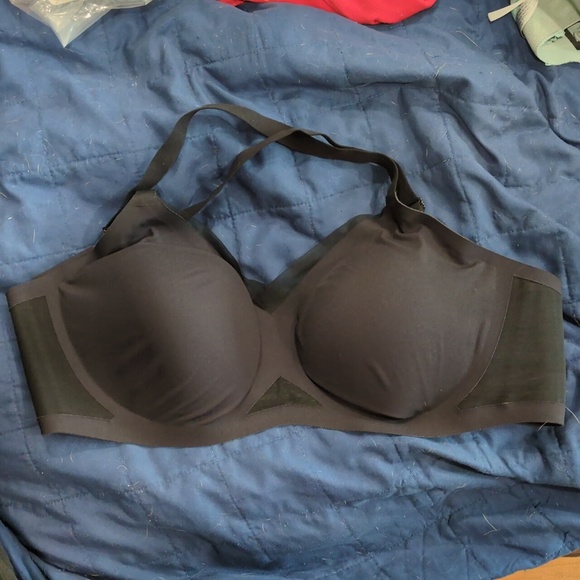HoneyLove Bra, Size Large 38B/C Black With Mesh Detail, Excellent Condition - Picture 2 of 3